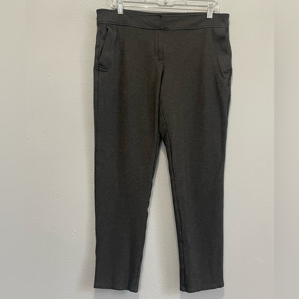 Eileen Fisher Charcoal Gray Pants size M